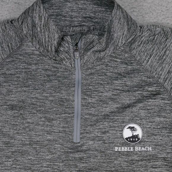Under Armour Pullover Shirt Mens Large Gray Long Sleeve 1/4 Zip Heat Gear Loose - Picture 1 of 15